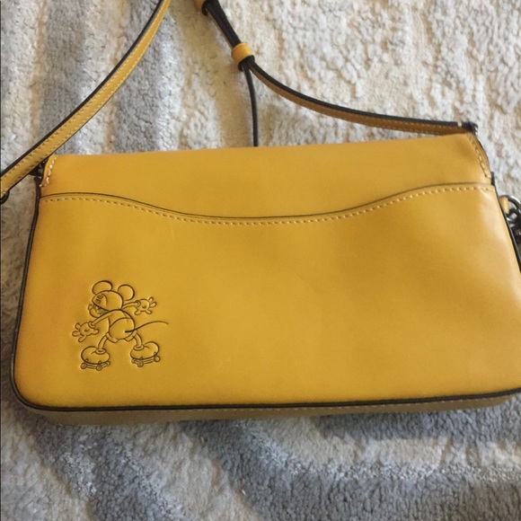 Coach Disney yellow purse - Picture 8 of 9
